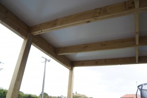 Pergola Underside